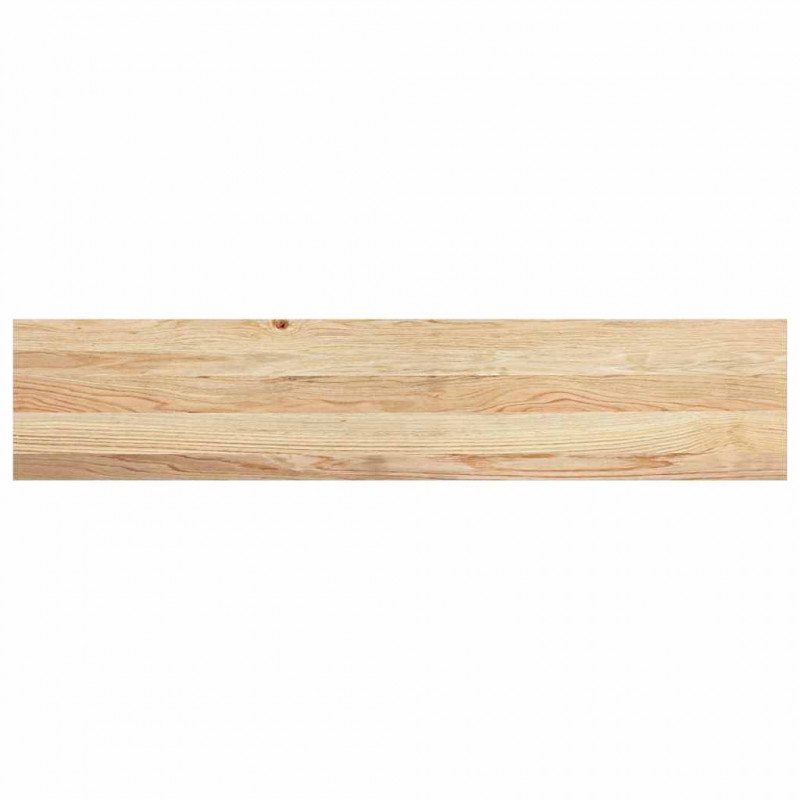 Stopnie schodowe, 8 szt., surowe 120x30x2 cm lite drewno dębowe