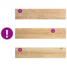 Stopnie schodowe, 8 szt., surowe 120x30x2 cm lite drewno dębowe
