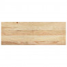 Stopnie schodowe, 12 szt., surowe 70x25x2 cm lite drewno dębowe