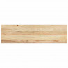 Stopnie schodowe, 12 szt., surowe 90x25x2 cm lite drewno dębowe