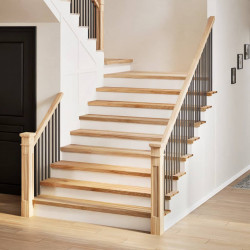 Stopnie schodowe, 12 szt. surowe 110x30x2cm lite drewno dębowe