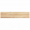 Stopnie schodowe, 12 szt. surowe 120x30x2cm lite drewno dębowe