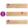 Stopnie schodowe, 12 szt. surowe 120x30x2cm lite drewno dębowe
