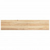 Stopnie schodowe, 16 szt. surowe 120x25x2cm lite drewno dębowe