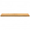 Stopnie schodowe, 4 szt. brązowe 90x25x2cm lite drewno dębowe