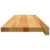 Stopnie schodowe, 4 szt. brązowe 90x30x2cm lite drewno dębowe