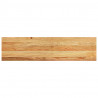 Stopnie schodowe, 4 szt. brązowe 100x30x2cm lite drewno dębowe