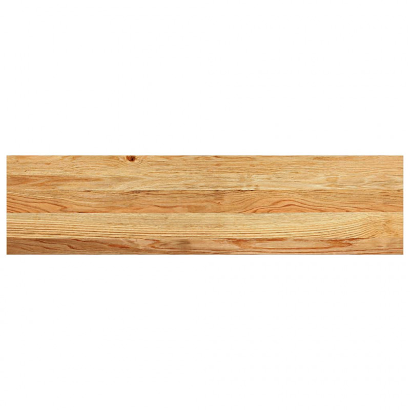 Stopnie schodowe, 8 szt. brązowe 100x30x2cm lite drewno dębowe