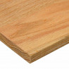 Stopnie schodowe, 8 szt. brązowe 120x30x2cm lite drewno dębowe