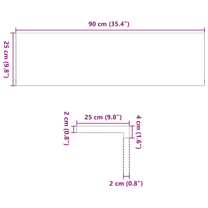 Stopnie schodowe, 12 szt. brązowe 90x25x2cm lite drewno dębowe