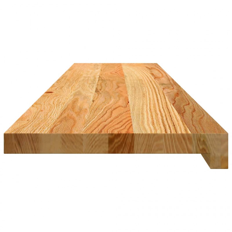 Stopnie schodowe, 12 szt. brązowe 110x30x2cm lite drewno dębowe