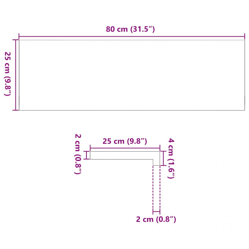 Stopnie schodowe, 16 szt. brązowe 80x25x2cm lite drewno dębowe