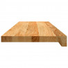 Stopnie schodowe, 16 szt. brązowe 80x30x2cm lite drewno dębowe