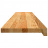 Stopnie schodowe, 20 szt. brązowe 120x25x2cm lite drewno dębowe