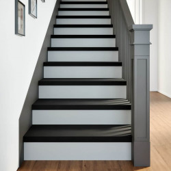 Stopnie schodowe, 4 szt. brązowe 70x25x2cm lite drewno dębowe