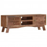 Szafka pod telewizor, 110x30x40 cm, surowe drewno mango