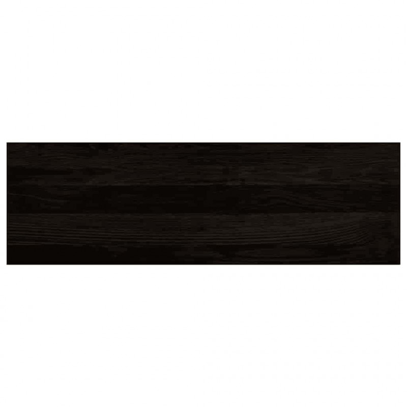 Stopnie schodowe 12 szt. brązowe 80x25x2 cm lite drewno dębowe