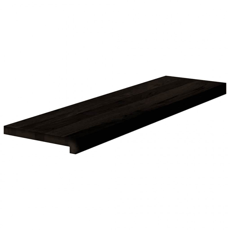 Stopnie schodowe 12 szt. brązowe 90x25x2 cm lite drewno dębowe