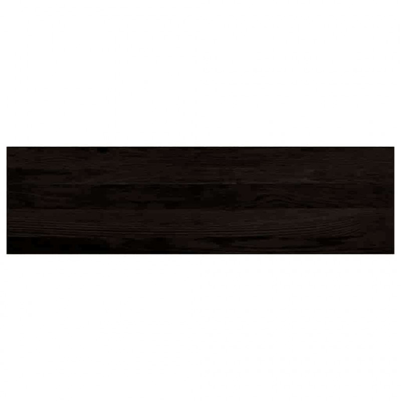 Stopnie schodowe 12 szt. brązowe 90x25x2 cm lite drewno dębowe