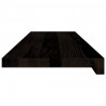 Stopnie schodowe 12 szt. brązowe 90x25x2 cm lite drewno dębowe