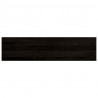 Stopnie schodowe 12 szt. brązowe 100x25x2 cm lite drewno dębowe
