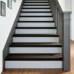 Stopnie schodowe 12 szt. brązowe 100x30x2 cm lite drewno dębowe