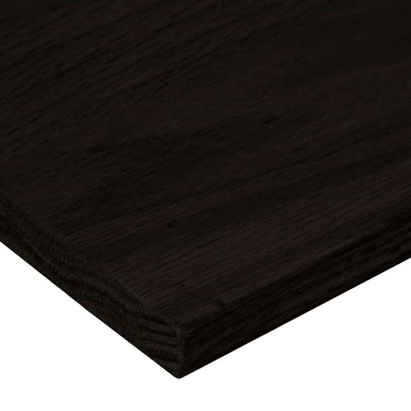 Stopnie schodowe 12 szt. brązowe 110x30x2 cm lite drewno dębowe