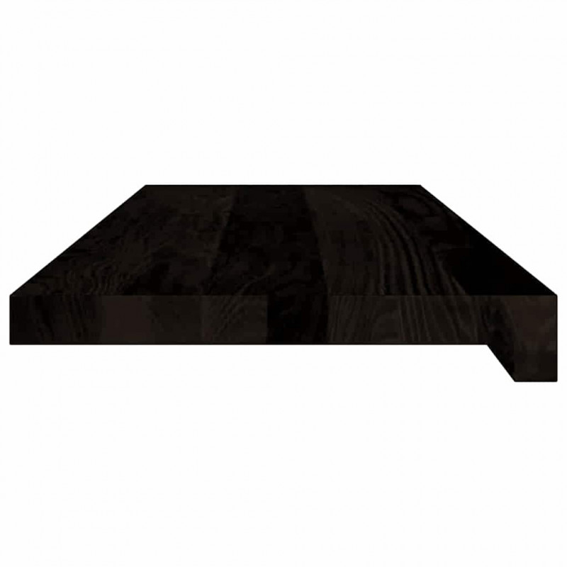 Stopnie schodowe 16 szt. brązowe 70x25x2 cm lite drewno dębowe