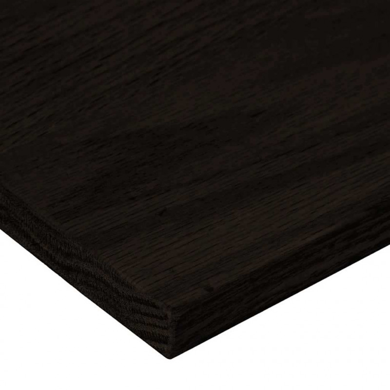 Stopnie schodowe 16 szt. brązowe 80x25x2 cm lite drewno dębowe