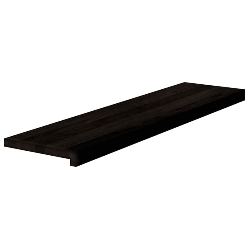Stopnie schodowe 16 szt. brązowe 100x25x2 cm lite drewno dębowe