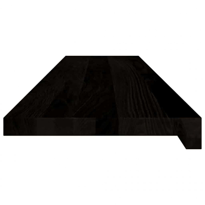 Stopnie schodowe 16 szt. brązowe 110x25x2 cm lite drewno dębowe