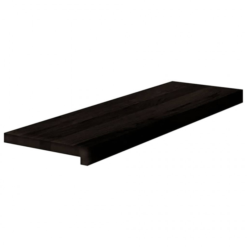 Stopnie schodowe 16 szt. brązowe 80x30x2 cm lite drewno dębowe