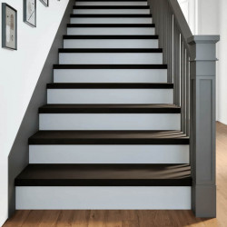 Stopnie schodowe 16 szt. brązowe 100x30x2 cm lite drewno dębowe