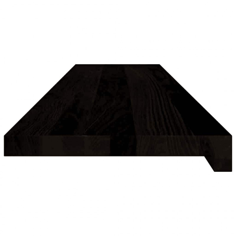 Stopnie schodowe 16 szt. brązowe 110x30x2 cm lite drewno dębowe