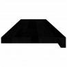 Stopnie schodowe, 20 szt. brązowe 100x25x2cm lite drewno dębowe