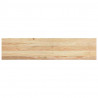 Stopnie schodowe, 2 szt. surowe, 110x25x2cm lite drewno dębowe