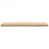 Stopnie schodowe, 2 szt. surowe, 110x25x2cm lite drewno dębowe