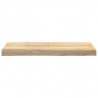Stopnie schodowe, 2 szt. surowe, 70x30x2cm lite drewno dębowe