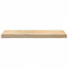 Stopnie schodowe, 2 szt. surowe, 80x30x2cm lite drewno dębowe