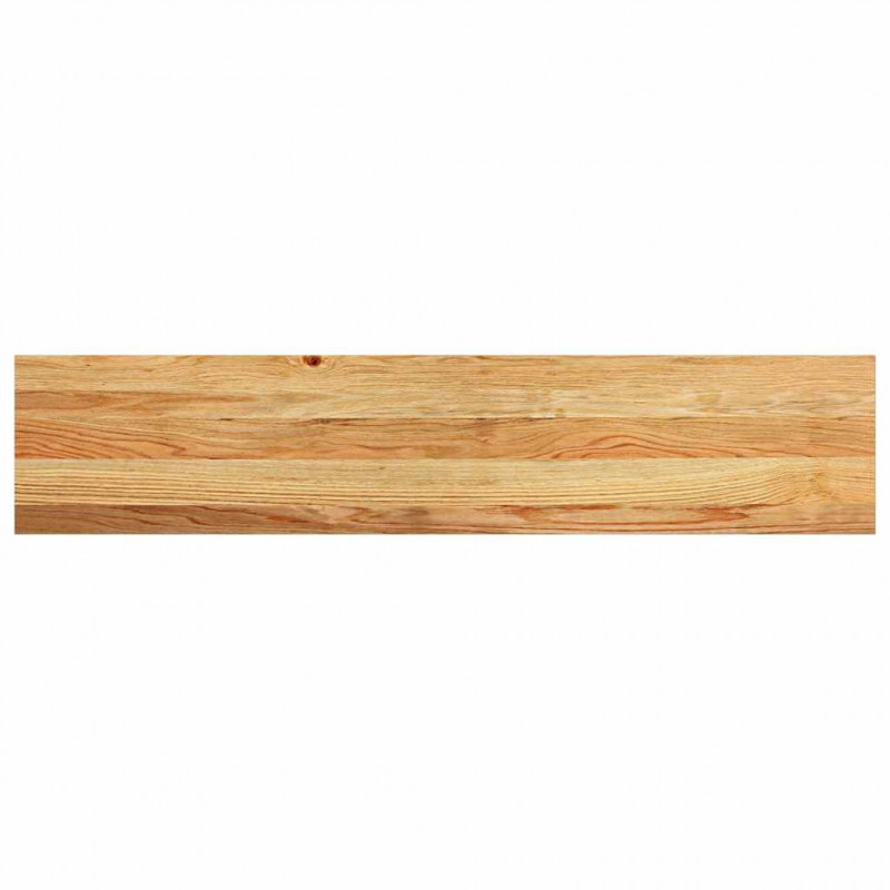 Stopnie schodowe, 2 szt. brązowe 120x25x2cm lite drewno dębowe