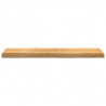 Stopnie schodowe, 2 szt. brązowe 100x30x2cm lite drewno dębowe