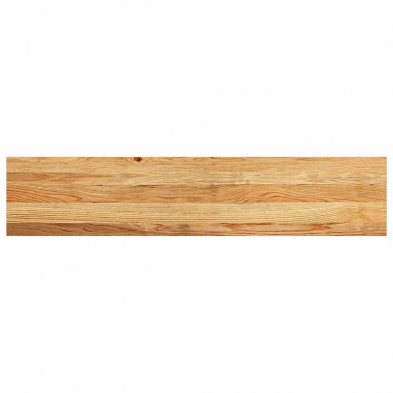 Stopnie schodowe, 2 szt. brązowe 120x30x2cm lite drewno dębowe
