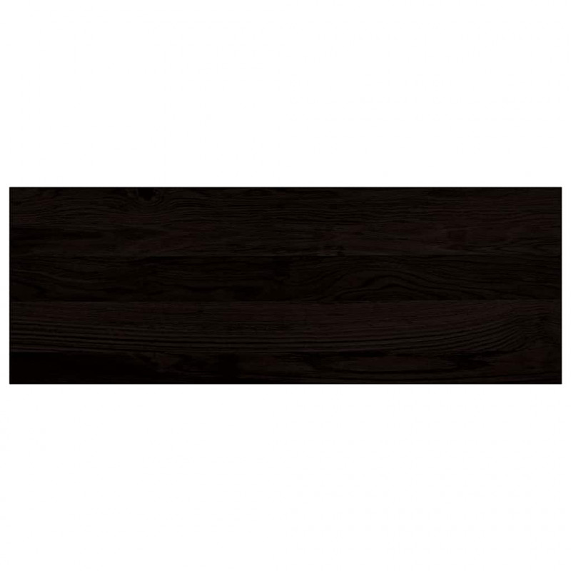 Stopnie schodowe 2 szt. brązowe 70x30x2 cm lite drewno dębowe