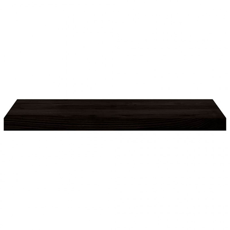 Stopnie schodowe 2 szt. brązowe 70x30x2 cm lite drewno dębowe