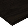 Stopnie schodowe 2 szt. brązowe 70x30x2 cm lite drewno dębowe