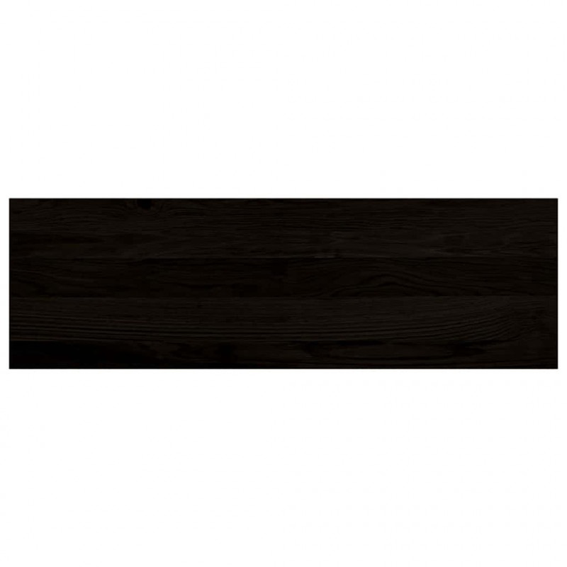 Stopnie schodowe 2 szt. brązowe 80x30x2 cm lite drewno dębowe