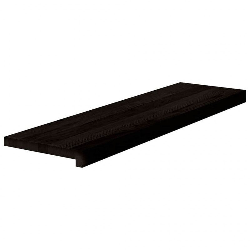 Stopnie schodowe 2 szt. brązowe 90x30x2 cm lite drewno dębowe