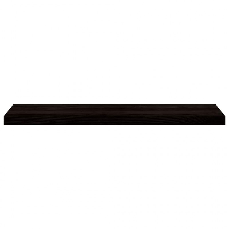 Stopnie schodowe 2 szt. brązowe 100x30x2 cm lite drewno dębowe