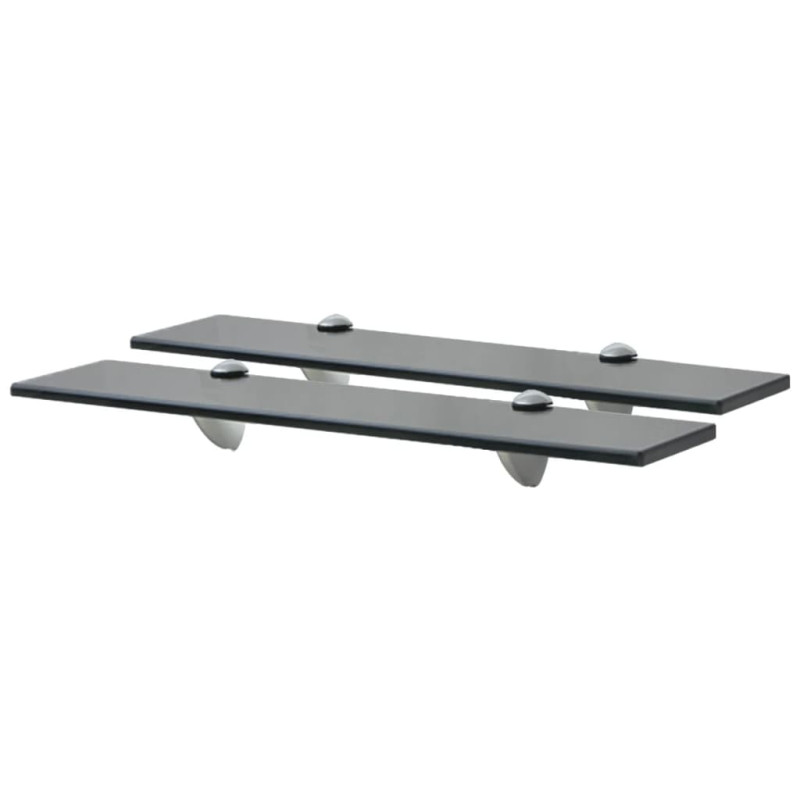 Półki szklane, 2 szt., 50 x 10 cm, 8 mm