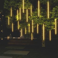 Lampki meteory, 20 szt., 50 cm, 720 ciepłych białych diod LED